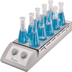 Multi-Position Magnetic Stirrer : Multi-position Hot Plate Magnetic Stirrer LMMS-A21